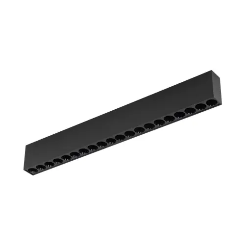 Czarna lampa sufitowa podłużna - do nowoczesnych wnętrz 40W LED ze zmienną barwą światła ARCO BLACK CCT 18167 TK Lighting