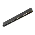 Czarna lampa sufitowa podłużna - do nowoczesnych wnętrz 40W LED ze zmienną barwą światła ARCO BLACK CCT 18167 TK Lighting
