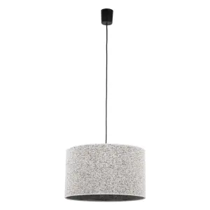 Nowoczesna lampa wisząca z abażurem w kształcie walca ⌀38cm do salonu VELLUM 1xE27 11210 TK Lighting