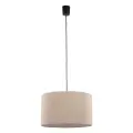 Lampa wisząca z beżowym abażurem ⌀38cm do sypialni VELLUM 1xE27 11211 TK Lighting