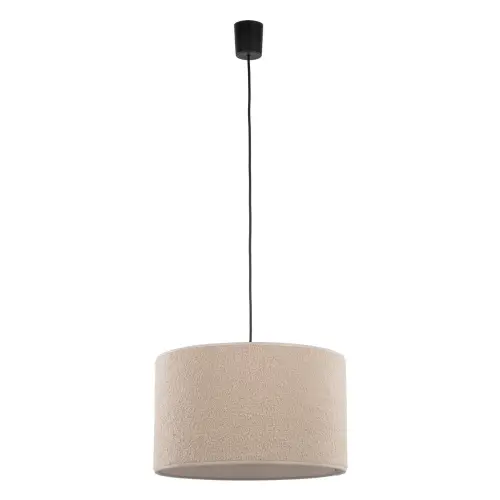 Lampa wisząca z beżowym abażurem ⌀38cm do sypialni VELLUM 1xE27 11211 TK Lighting