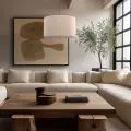 Lampa wisząca z beżowym abażurem ⌀38cm do sypialni VELLUM 1xE27 11211 TK Lighting