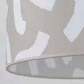 Lampa wisząca ze wzorzystym abażurem do nowoczesnego salonu 1xE27 AFRICANA 10904 TK Lighting