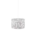 Lampa wisząca ze wzorzystym abażurem do nowoczesnego salonu 1xE27 AFRICANA 10904 TK Lighting