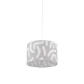 Lampa wisząca ze wzorzystym abażurem do nowoczesnego salonu 1xE27 AFRICANA 10904 TK Lighting