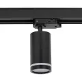 Czarny reflektorek, spot do szyn 3-fazowych 1xGU10 TRACER JET RING BLACK 11171 TK Lighting