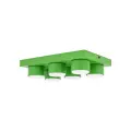 Zielona, 6-punktowa lampa sufitowa do nowoczesnych pomieszczeń 6xGX53 BRIX GREEN 11288 TK Lighting