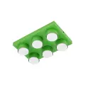 Zielona, 6-punktowa lampa sufitowa do nowoczesnych pomieszczeń 6xGX53 BRIX GREEN 11288 TK Lighting
