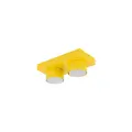 Żółta lampa sufitowa 2-punktowa z serii BRIX YELLOW 11289 2xGX53 do nowoczesnego wnętrza TK Lighting