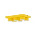 Oryginalna lampa sufitowa w zółtym kolorze, idealna do nowoczesnego salonu BRIX YELLOW 11291 6xGX53 TK Lighting