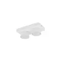 2-punktowa, minimalistyczna biała lampa sufitowa do kuchni, jadalni BRIX WHITE 2xGX53 11295 TK Lighting