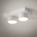 2-punktowa, minimalistyczna biała lampa sufitowa do kuchni, jadalni BRIX WHITE 2xGX53 11295 TK Lighting