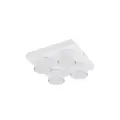 Biała lampa sufitowa kwadratowa z czterema spotami 4xGX53 BRIX WHITE 11296 TK Lighting