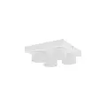 Biała lampa sufitowa kwadratowa z czterema spotami 4xGX53 BRIX WHITE 11296 TK Lighting