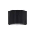 Czarna tuba natynkowa ryflowana do oświetlenia przedpokoju, holu, biura FERRO BLACK DOWNLIGHT+ 11655 1xGX53 TK Lighting