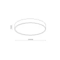 VELIS WHITE PLAFON LED 24W IP54 - 18279