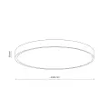 VELIS WHITE PLAFON LED 60W IP54 - 18291