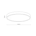 VELIS BROWN PLAFON LED 40W IP54 - 18289