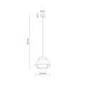 KALUM LEN LAMPA WISZĄCA 1XE27 - 11781