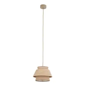 KALUM WOOD LAMPA WISZĄCA 1XE27 - 11783