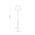 KALUM LEN LAMPA PODŁOGOWA 1XE27 16223 TK Lighting