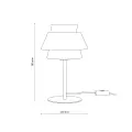 KALUM WOOD LAMPKA NOCNA 1XE27 16224 TK Lighting