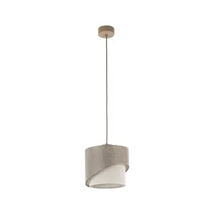 ELBRUS LINEN LAMPA WISZĄCA 1XE27 - 10865