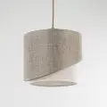 ELBRUS LINEN LAMPA WISZĄCA 1XE27 - 10865