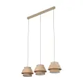KALUM WOOD LAMPA WISZĄCA 3XE27 - 11810