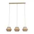 KALUM WOOD LAMPA WISZĄCA 3XE27 - 11810