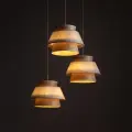 KALUM LEN LAMPA WISZĄCA 3XE27 KOŁO - 11807