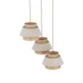 KALUM LEN LAMPA WISZĄCA 3XE27 KOŁO - 11807