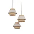 KALUM LEN LAMPA WISZĄCA 3XE27 KOŁO - 11807