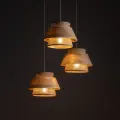 KALUM WOOD LAMPA WISZĄCA 3XE27 KOŁO - 11808