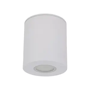 ORION M WHITE LAMPA SUFITOWA 1XGU10  IP44 - 11186