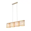 VIGA SHADE SOSNA LAMPA WISZĄCA 4XE27 - 11770