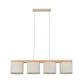 VIGA SHADE SOSNA LAMPA WISZĄCA 4XE27 - 11770
