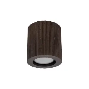 EVE CORTE WOOD ORZECH LAMPA SUFITOWA 1XGU10 - 11778