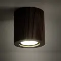 EVE CORTE WOOD ORZECH LAMPA SUFITOWA 1XGU10 - 11778