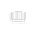 EVE CORTE WOOD ORZECH LAMPA SUFITOWA 1XGX53 - 11779