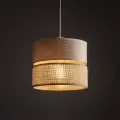 DORMA WOOD JUTA LAMPA WISZĄCA 1XE27 - 11785