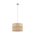 DORMA WOOD JUTA LAMPA WISZĄCA 1XE27 - 11786
