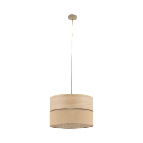 DORMA WOOD JUTA LAMPA WISZĄCA 1XE27 - 11786