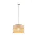 DORMA WOOD JUTA LAMPA WISZĄCA 1XE27 - 11786