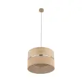 DORMA WOOD JUTA LAMPA WISZĄCA 1XE27 - 11786