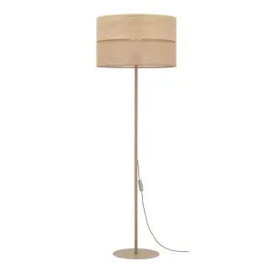 DORMA WOOD JUTA LAMPA PODŁOGOWA 1XE27 - 16226
