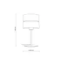 DORMA WOOD JUTA LAMPKA NOCNA 1XE27 - 16227