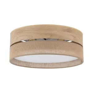 DORMA WOOD JUTA LAMPA SUFITOWA 4XE27 - 11790