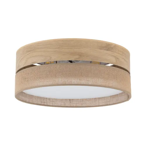 DORMA WOOD JUTA LAMPA SUFITOWA 4XE27 - 11790
