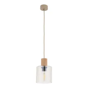 SIERRA WOOD LAMPA WISZĄCA 1XE27 - 11800